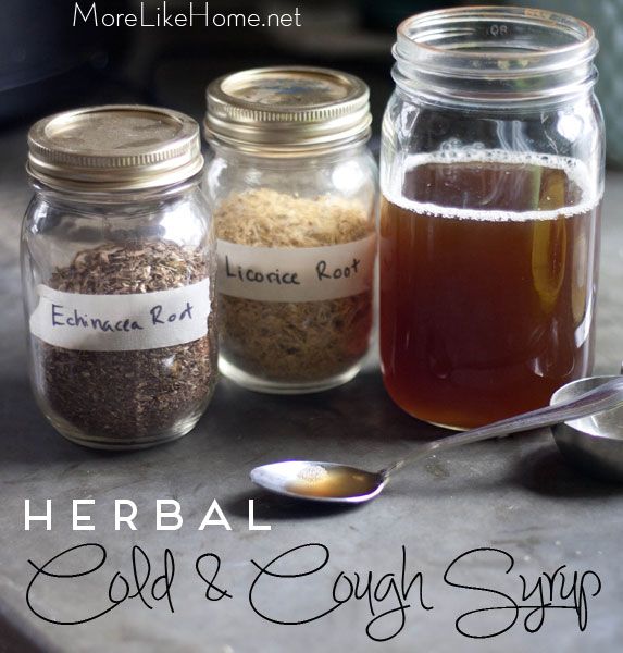 More Like Home Herbal Cold & Cough Syrup Recipe